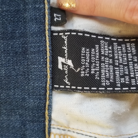 Skinny Ankle Denim Pant - 98% Cotton - Picture 4 of 8